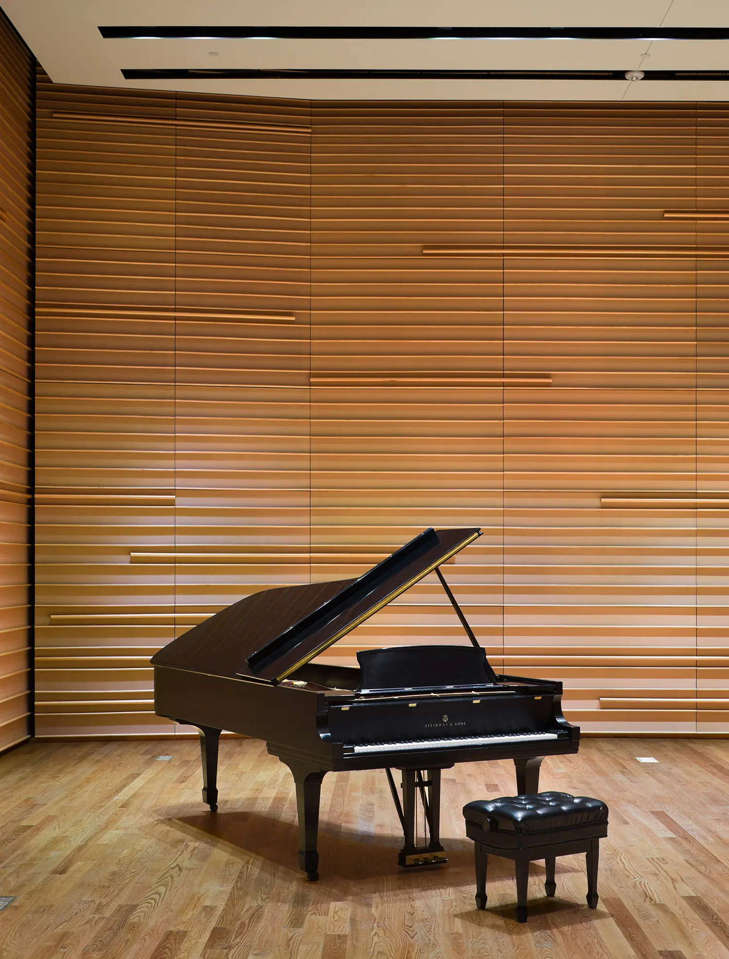 Benzaquen Hall Steinway D 9-foot grand piano — Photo: Francis Dzikowski
