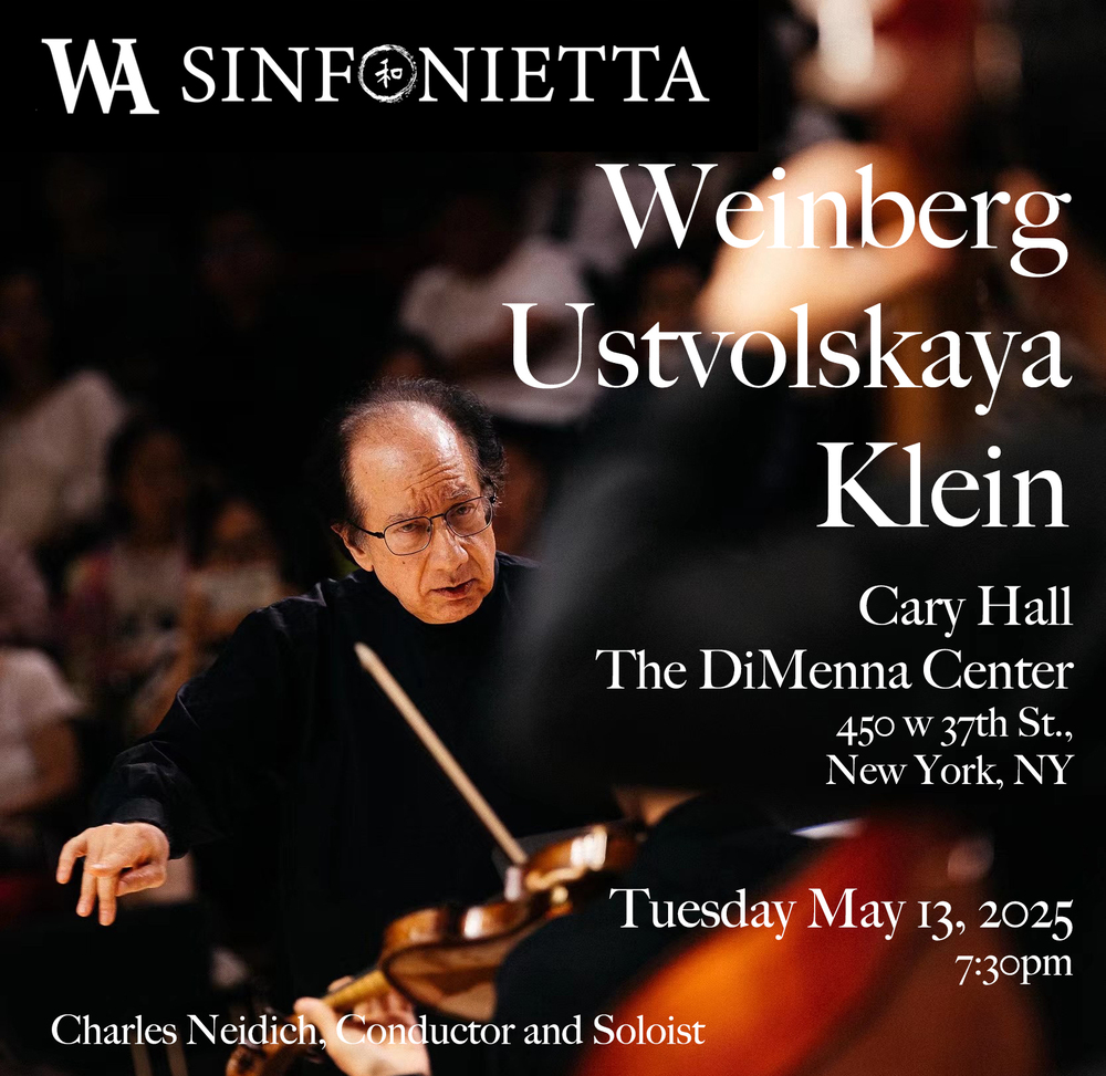 Weinberg, Ustvolskaya, Klein